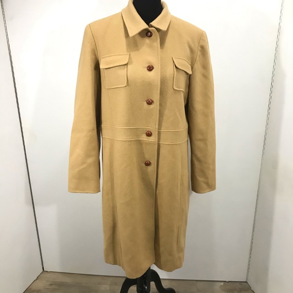 Esprit Jackets & Blazers - Esprit Camel Colored Wool Trench Coat